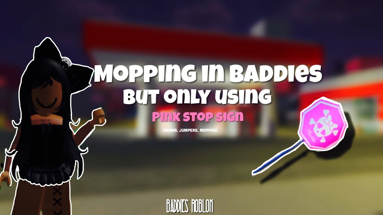 Playing ROBLOX baddies but only using pink STOP SIGN 🎀 | Dollipops