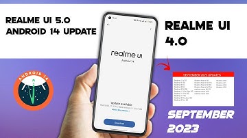 Realme new update list September 2023| Realme UI 5.0 android 14 update