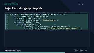 Dijkstra's Algorithm: Shortest Paths, Priority Queue and C++