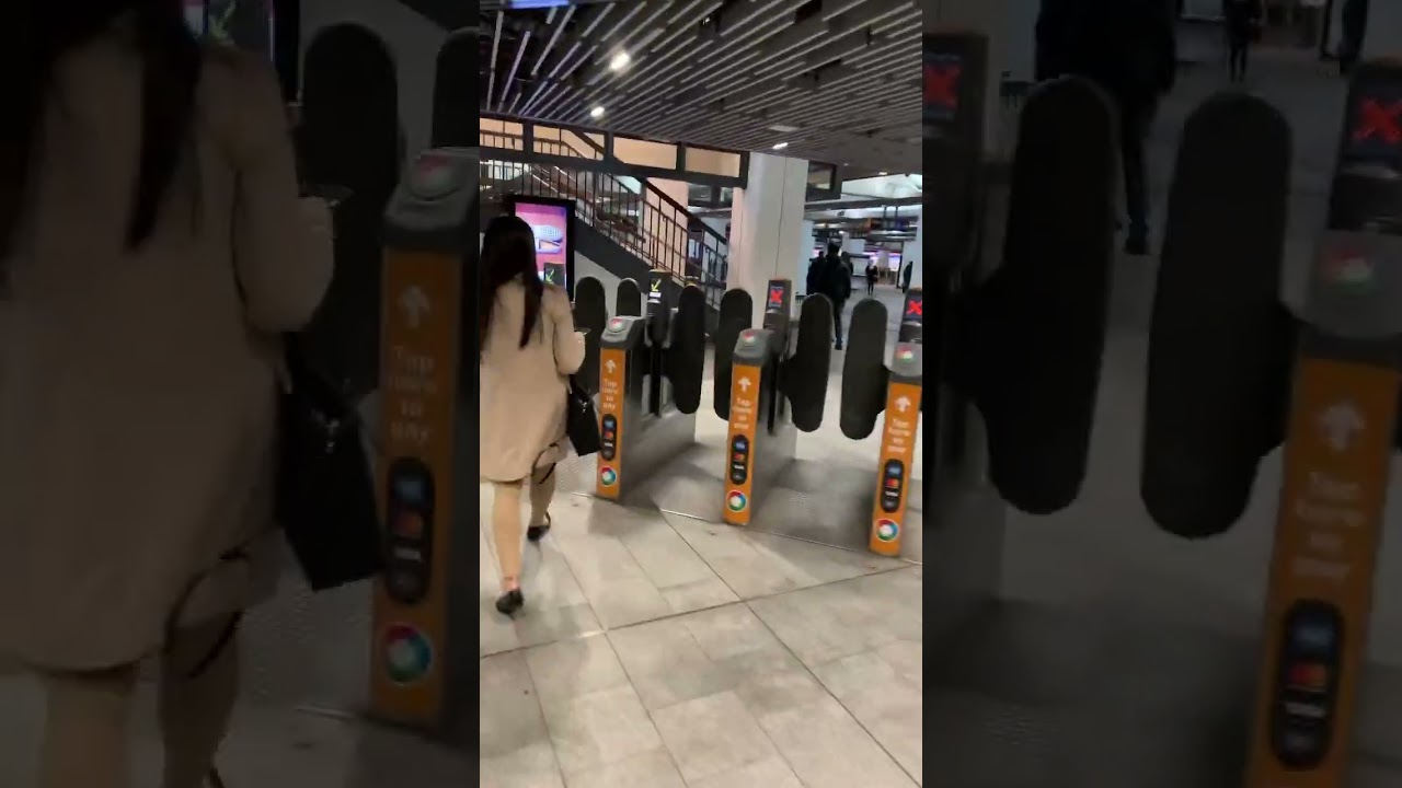 Tapping on ~ Wynyard Train Station, Sydney, Australia