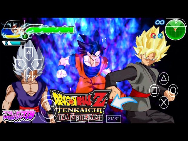 😍 INCRÍVEL!!! Dbz Budokai Tenkaichi 4 SAGA SUPER,HEROES - Dragon ball tag  team ISO (2023) in 2023