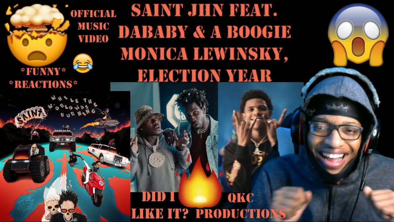 Saint JHN Feat. DaBaby & A Boogie Wit Da Hoodie - Monica Lewinsky ...