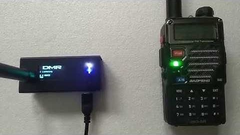 PI-STAR Jumbo SPOT Mini MMDVM Hotspot DMR + Baofeng RD-5R DMR