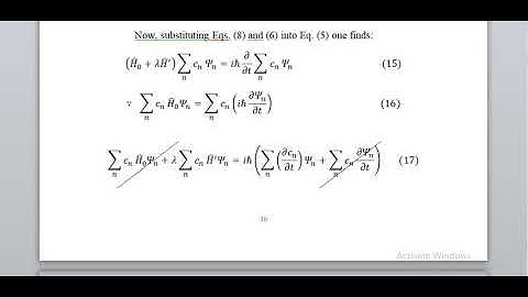 Lecture 3 2, time-dependent perturbation theory (derivation of Fermi