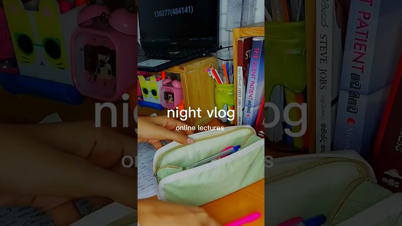 ⁣Night vlog🌙 | online lectures😭#feed #shorts #study #vlog #studymotivation #motivation #feedshorts