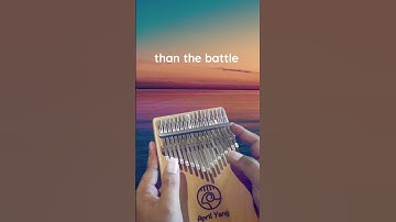 Thumbnail of I Will Fear No More - The Afters #short Kalimba cover