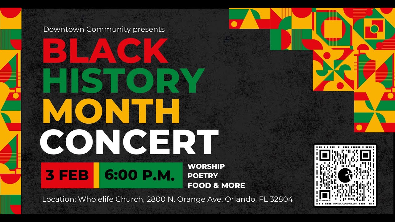 WholeLife Church Black History Month Concert 2024 - YouTube