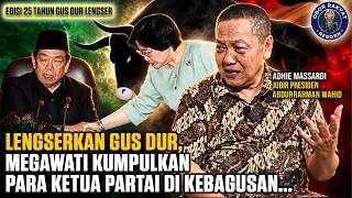 AMIEN RAIS BUKAN OTAK IMPEACHMENT GUS DUR. SEJAK AWAL MEGAWATI MERASA DIA YANG BERHAK JADI PRESIDEN.