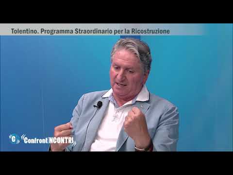 ConfrontINCONTRI. Tolentino: programma straordinario per la ricostruzione