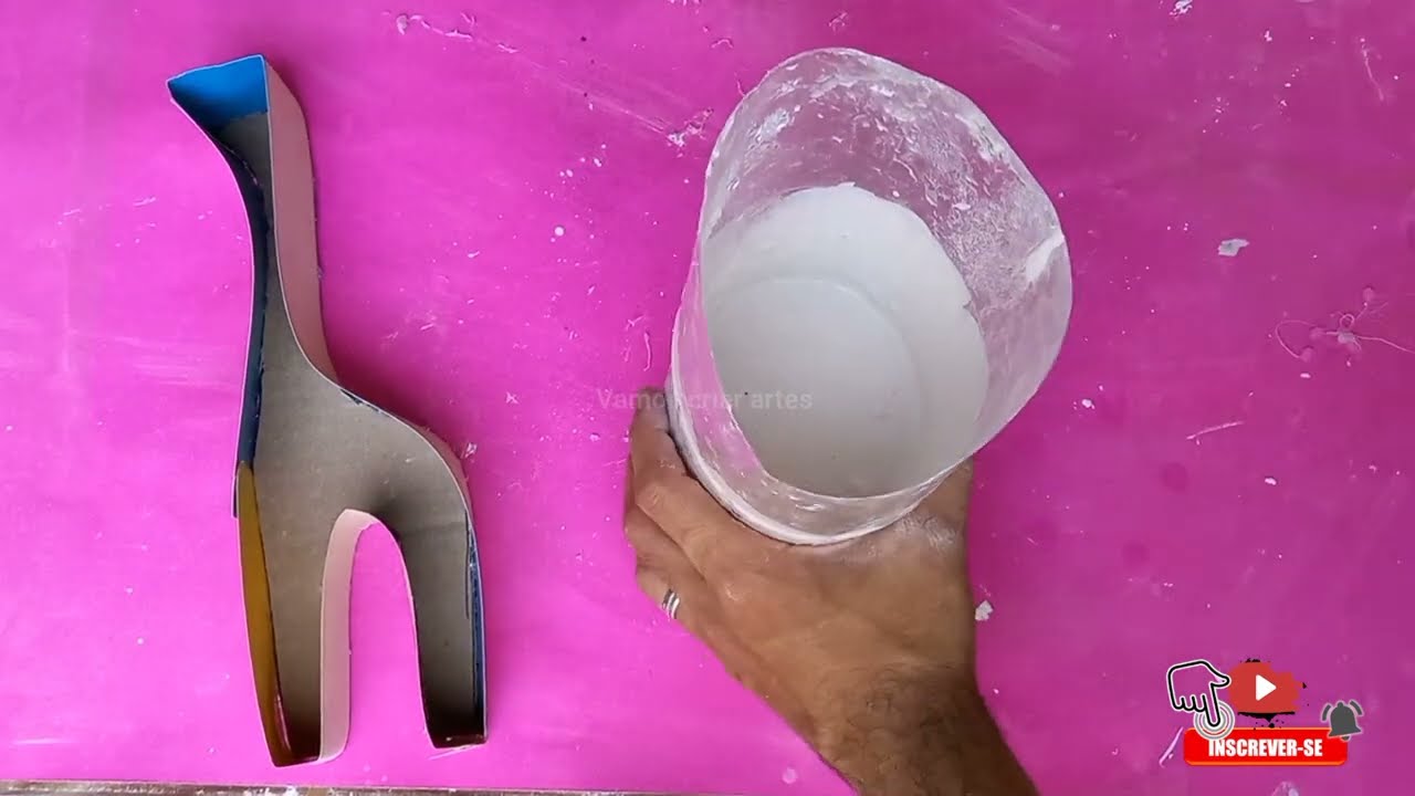 COMO FAZER ESCULTURA DECORATIVA DE GESSO | FAÇA VOCÊ MESMO ESCULTURA DECORATIVO LUXUOSA DE GESSO