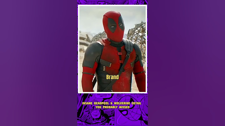 Insane Deadpool & Wolverine Detail You Probably Missed #avengers #deadpool