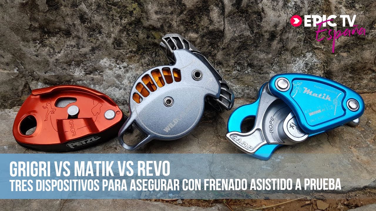 Grigri vs Matik vs Revo. Tres Dispositivos Para Asegurar A Prueba | EpicTV España #66