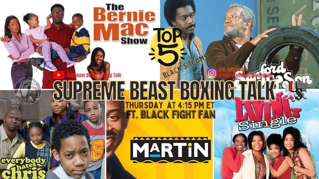 SBBT feat Black Fight Fan: Top 5 Black Tv Sitcoms 