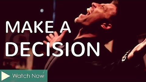 Tony Robbins: MAKE A DECISION (Tony Robbins Motivation)