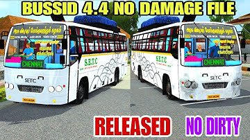 BUSSID 4.4 NO DAMAGE FILE RELEASED|BUS SIMULATOR INDONESIA 4.4