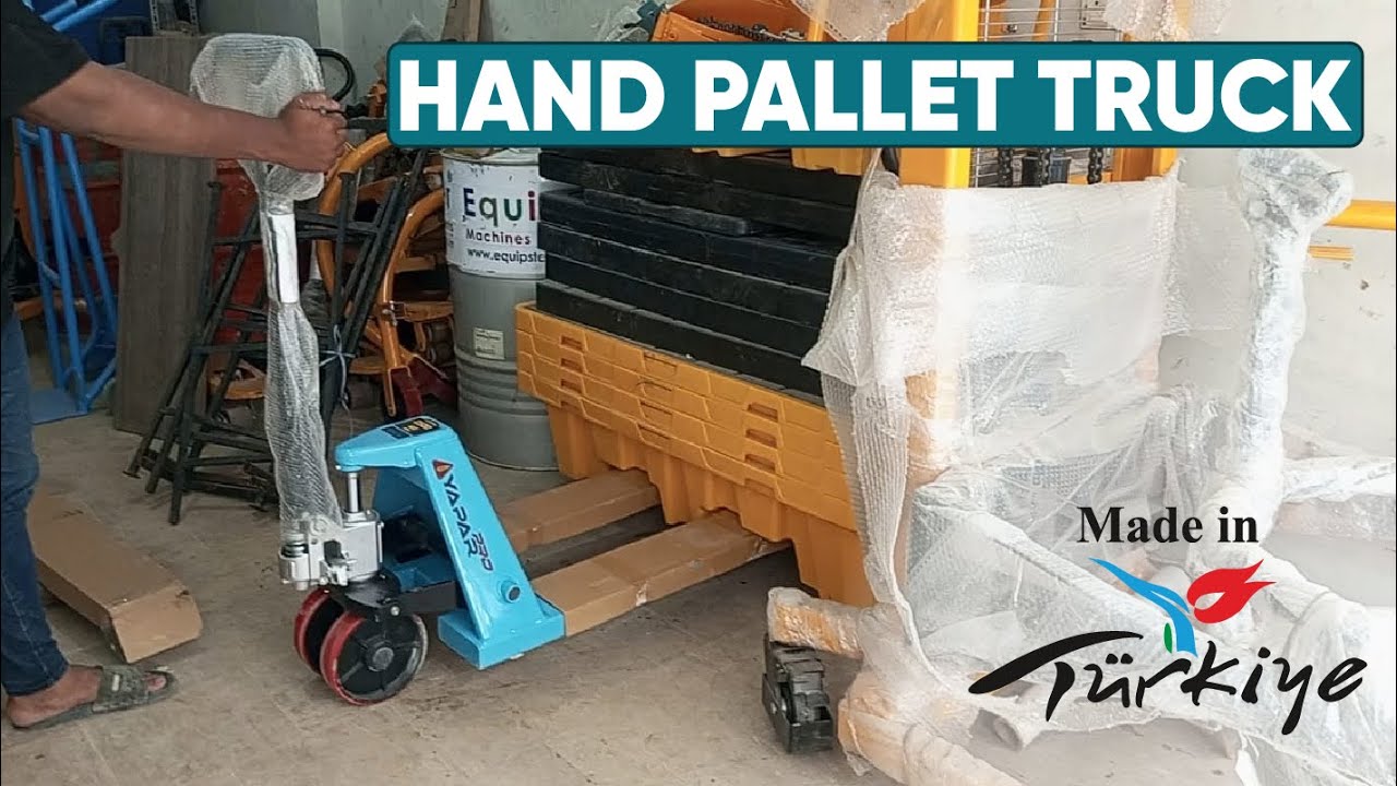 Hand Pallet Truck. Made in Turkey.