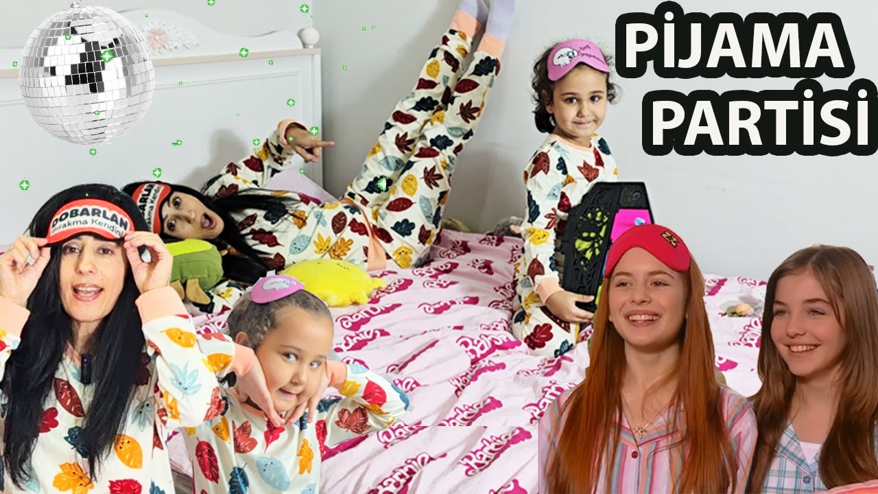 Pijama Partisi Vlog Yasaklanmış Oyuncak İncelemesi Esra Nil ve Sürpriz