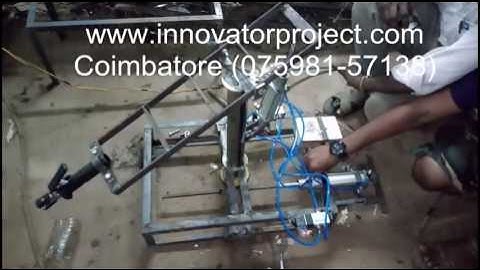 Automatic double axis welding machine / best robotics mini projects for mectatronics engineering