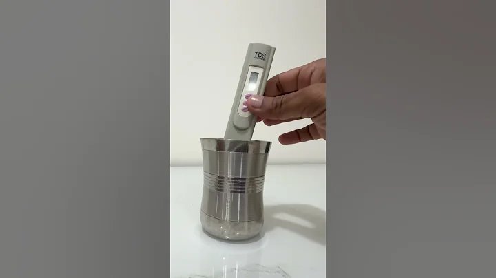 How to Check Water TDS Levels at Home #waterquality #drinkingwater