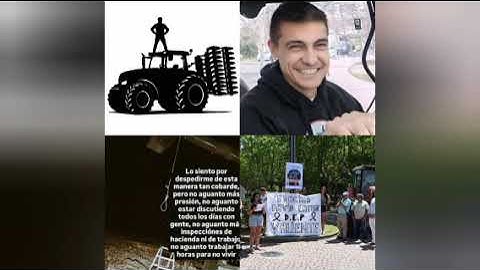 David, joven agricultor de Zaragoza,se quitó la v1d@ No aguantó presión del gobi3rn0#TodosSomosDavid