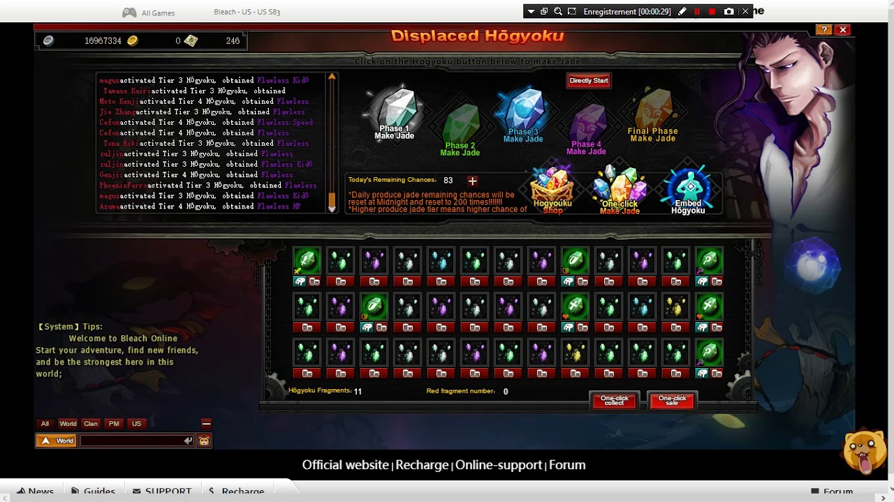 Strong new Hogyoko jades  in bleach online