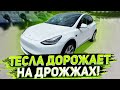 Тесла Дорожает на Дрожжах !!! Каждый месяц плюс 1000 Баксов !!!!