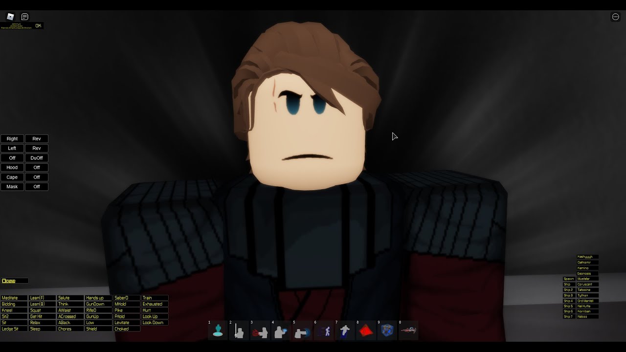 How To Make Anakin Skywalker In Roblox Timelines Codes In Description Youtube - anakin skywalker face roblox