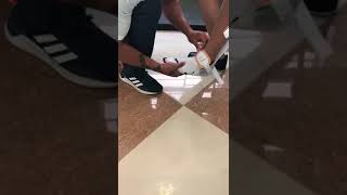 Processo De Colocação Uma Órtese De Codeville Boa Pisada