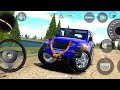 Modified Mahindra Blue Thar 🔵 Indian Car Simulator 3D ( Gadi Wala Games ) Cars Game Android #2025