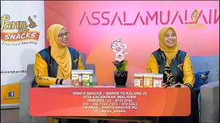 Wanys Snacks Live Tv Al-Hijrah Ain & Nadiah