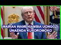 TRUMP WAIRAN WAMENIAMBIA UONGOZI UNAENDA KUPOROMOKO WATALETA PENDEKEZO JIPYA LA KUMALIZA VITA 