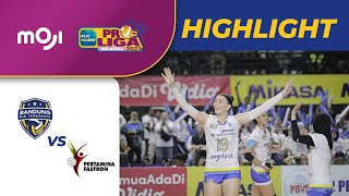 Bandung BJB Tandamata VS Jakarta Pertamina Fastron 3-2 Highlight GRAND FINAL PLN Mobile Proliga 2023