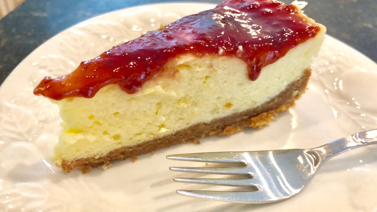 Homemade Lemon Goat Cheese Cheesecake Cooking with Kristin YouTube