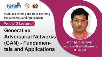 Lec 41:Generative Adversarial Networks (GAN) - Fundamentals and Applications