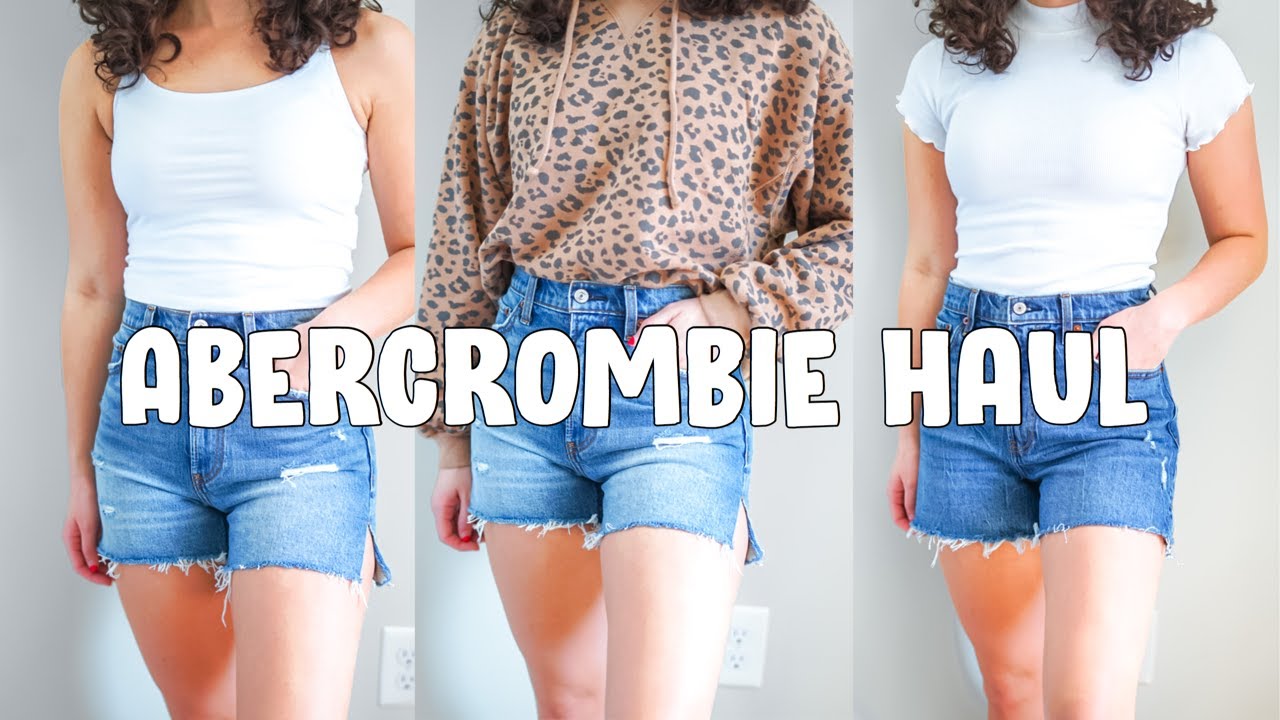 abercrombie and fitch curve love shorts