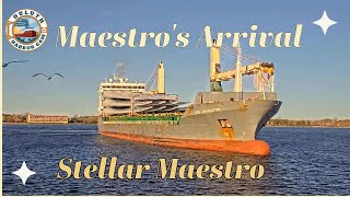 'Maestro Arrival'  Stellar Maestro arrived in Duluth 05/09/2024 by Duluth Harbor Cam 2,653 views 12 days ago 7 minutes, 30 seconds