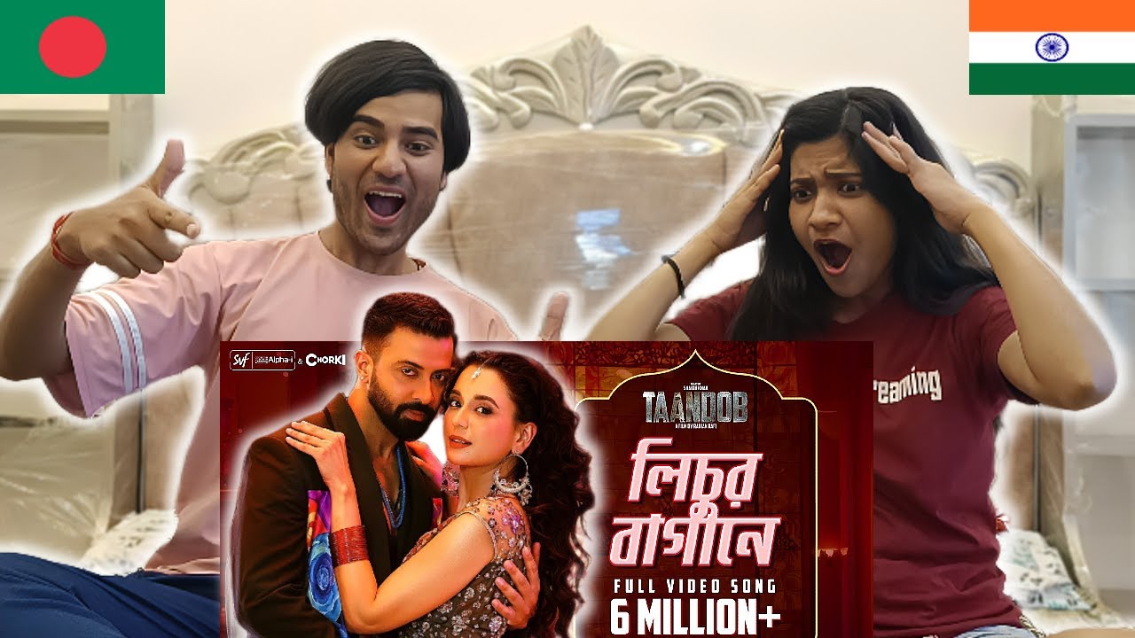 Lichur Bagane INDIAN REACTION | Taandob | Shakib Khan | Pritom Hasan