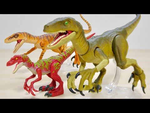 Jurassic Park Powerful Modeling Amber Collection
