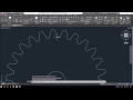 How To Draw Gear Wheel In Auto CAD with Calculation