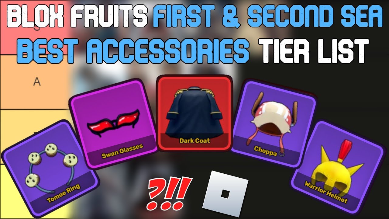 Accessories Tier List in Blox Fruits