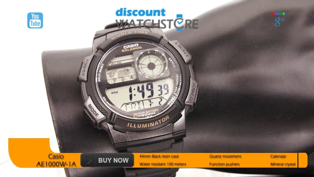 casio ae1000w strap