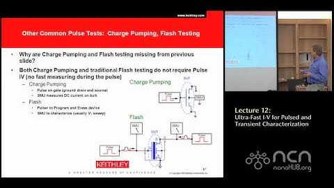 Keithley 4200-SCS Lecture 12: Ultra-fast I-V for Pulsed and Transient Characterization