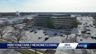 MercyOne announces Family Medicine Clinic in Urbandale is closing