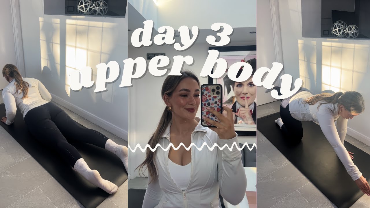 DAY 3 WINTER CHALLENGE | upper body - YouTube