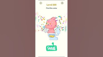 DOP 2 Gameplay Level 233 Find The Coins Shorts Delete One Part Solution and Answer 🔥 Subscribe 🔥