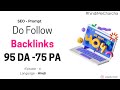 Get More Free Traffic From This Powerful Backlinks (Hindi) DA 95 PA 75- India | US #qualitybacklinks