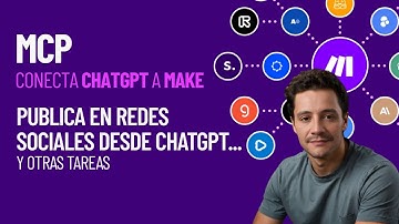 ChatGPT conectado a Make (¡en vivo!) – Cómo usar MCP para que la IA haga tus tareas