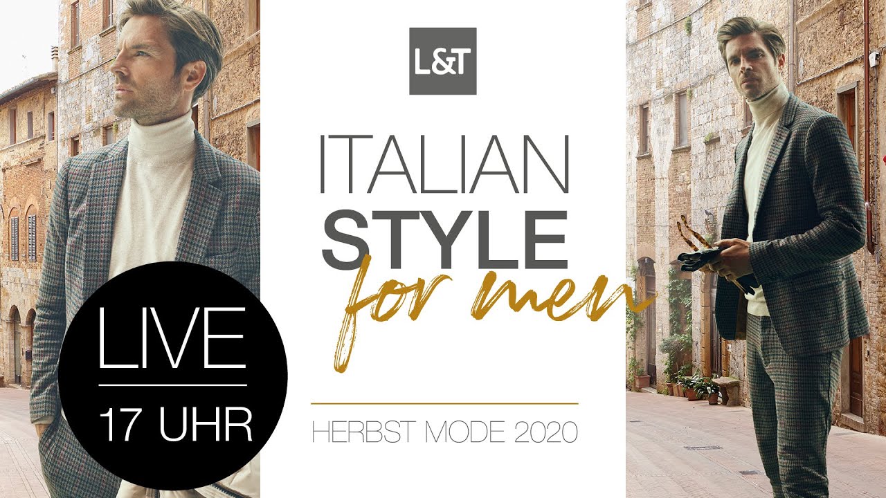 How To Dress Like An Italian Man | Italienische Herrenmode - YouTube