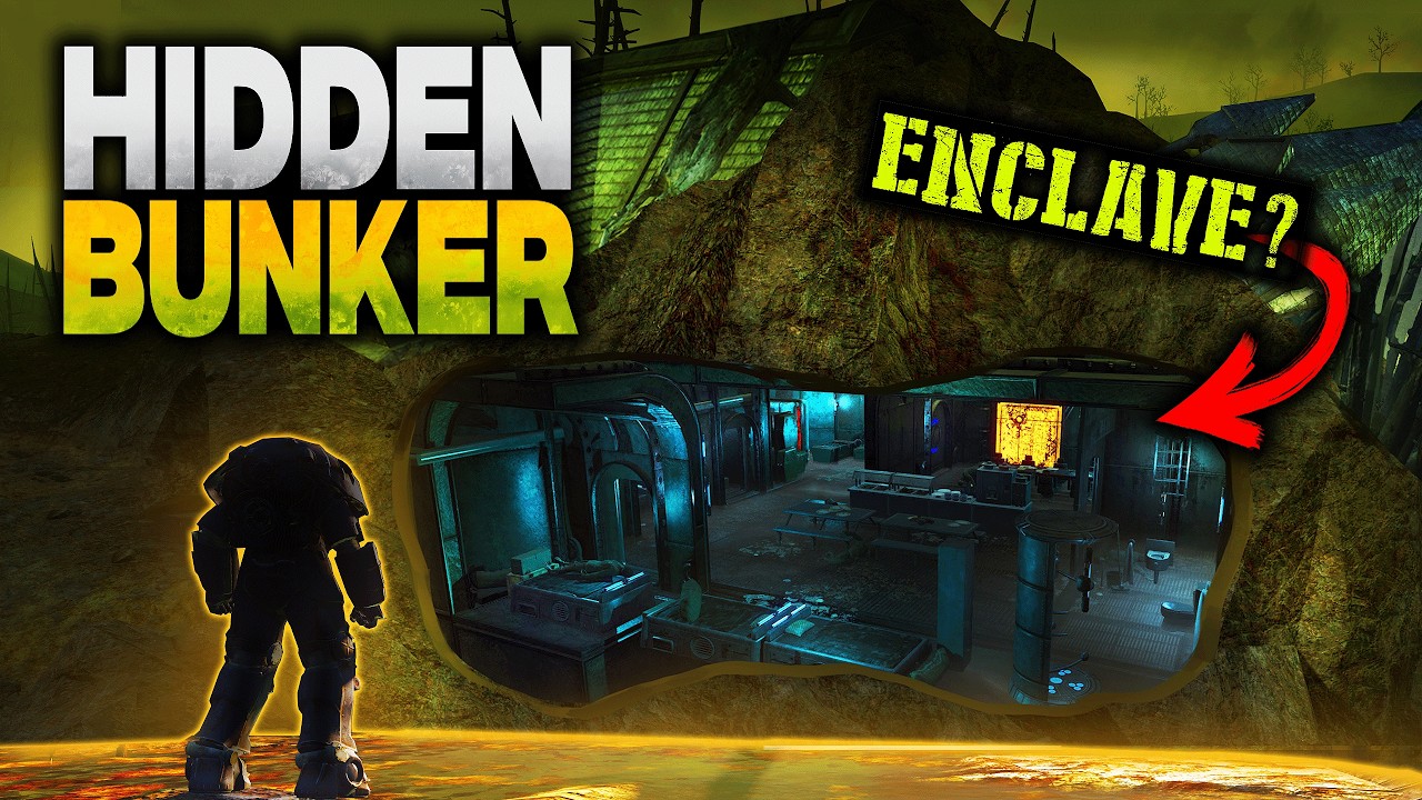 I Created an Abandoned Enclave Bunker in Fallout 4