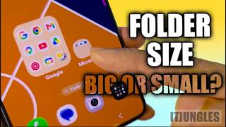 Samsung S26 Folder Size: Make App Folders Bigger or Smaller